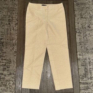 Talbots Metallic Lamé Signature Pants